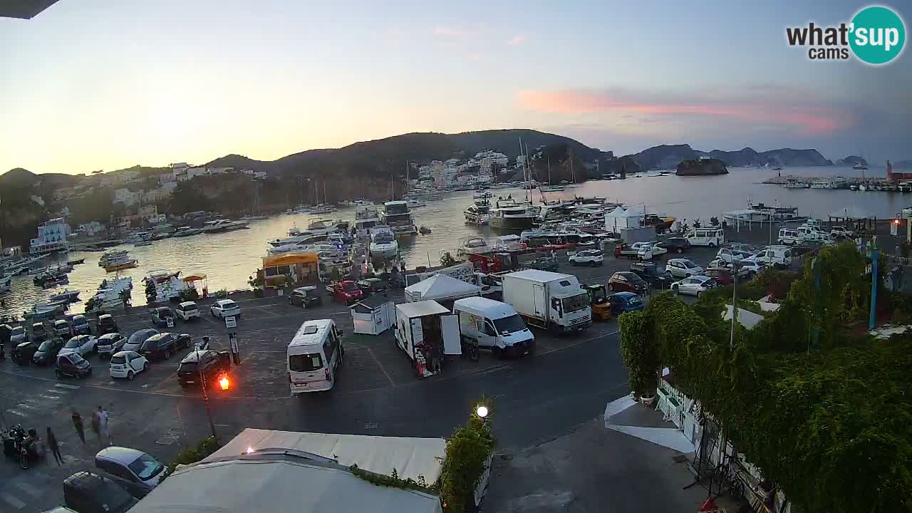 Webcam du port de Ponza – Île de Ponza