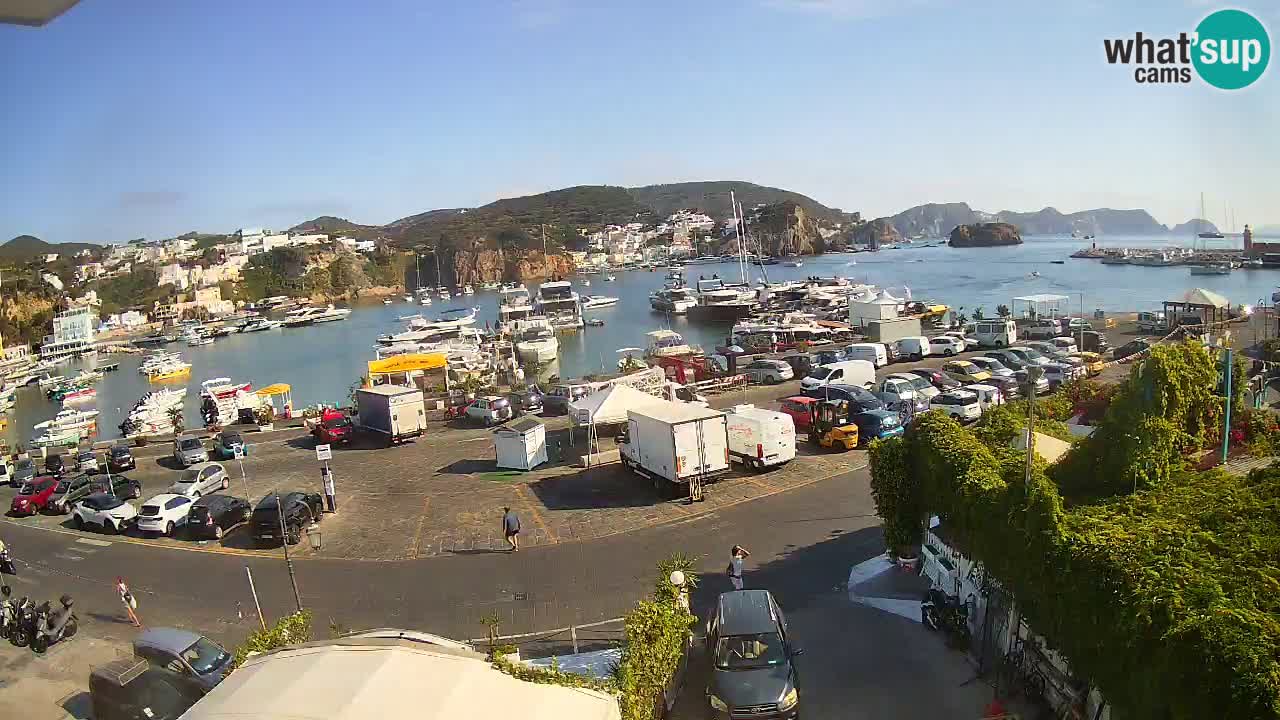 Web kamera luka Ponza – otok Ponza