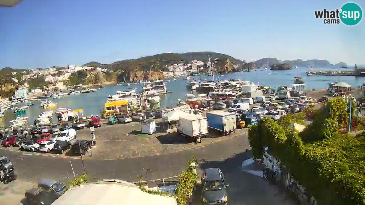 Ponza port webcam – Island of Ponza