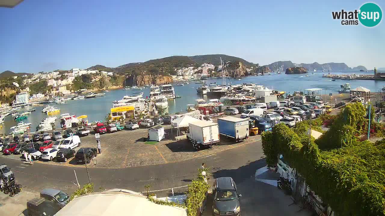 Webcam du port de Ponza – Île de Ponza