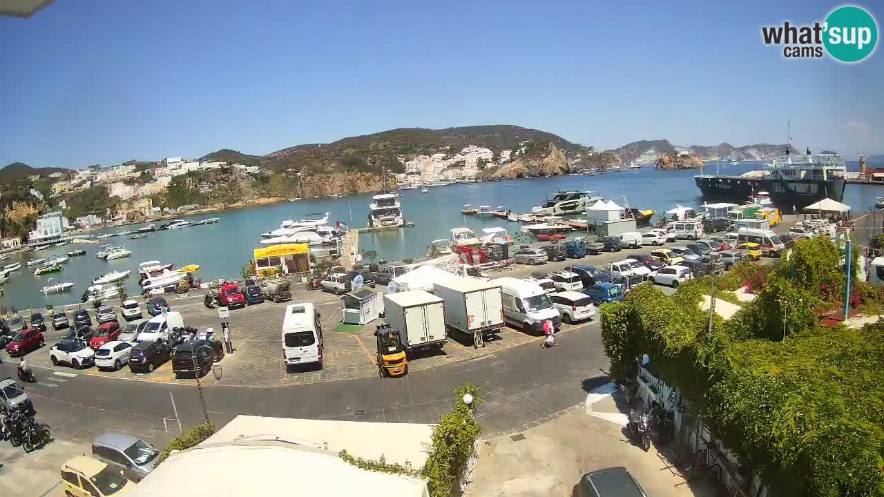 Webcam du port de Ponza – Île de Ponza