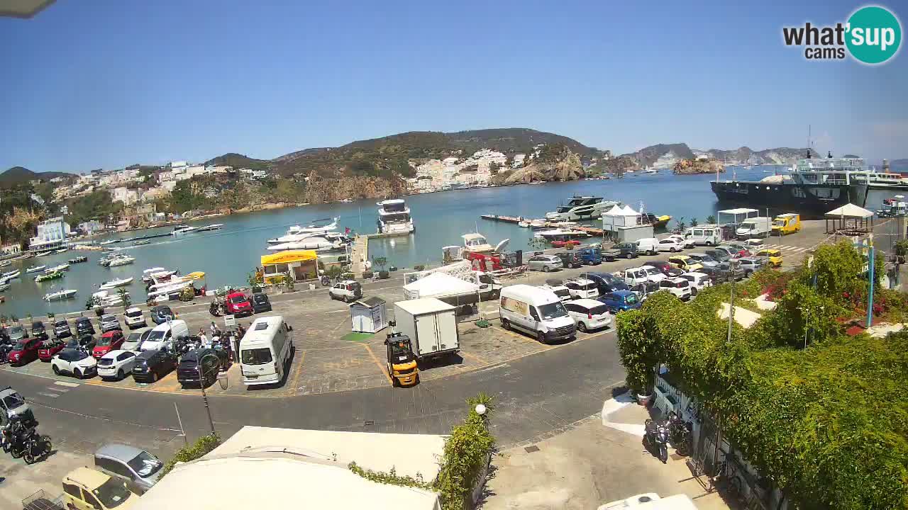 Webcam del puerto de Ponza – Isla de Ponza