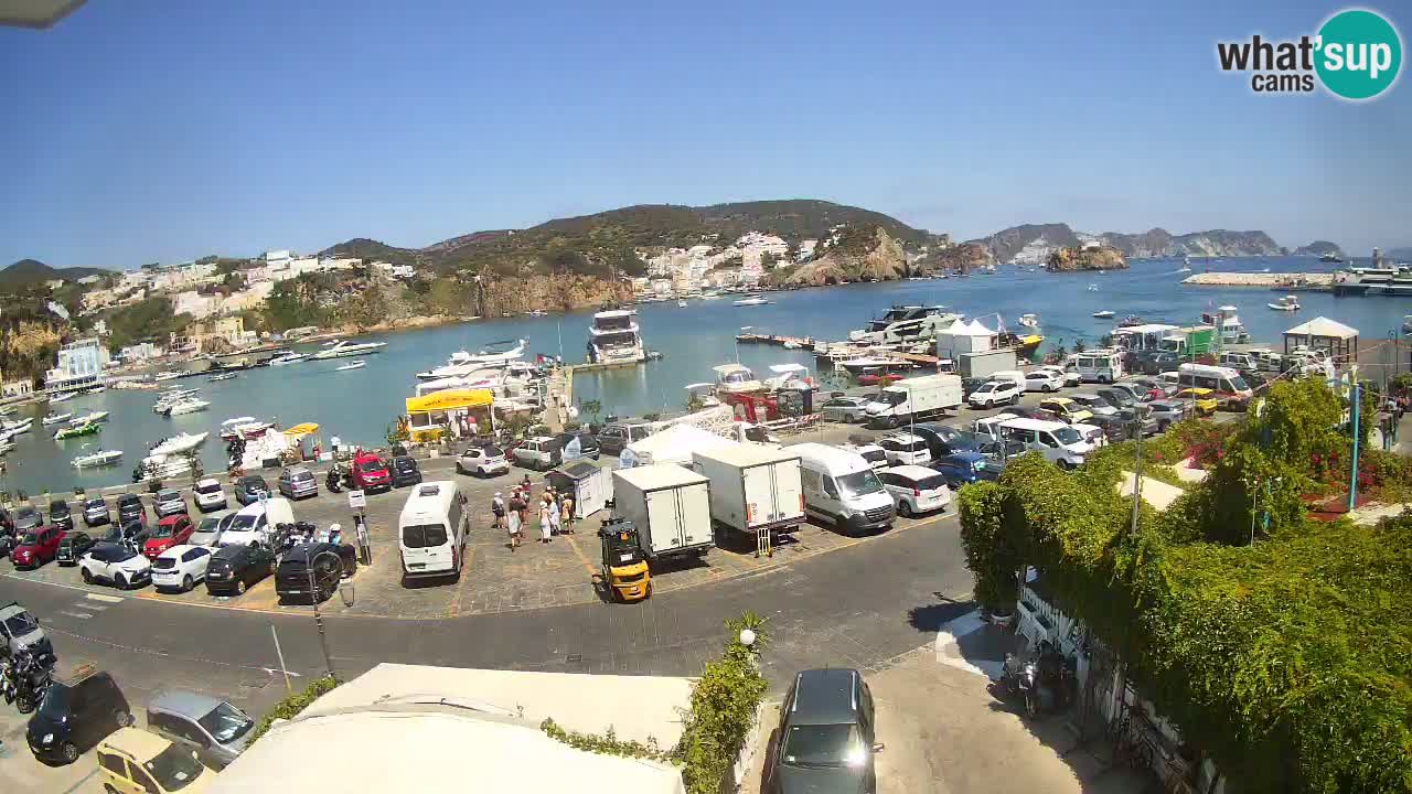 Ponza port webcam – Island of Ponza