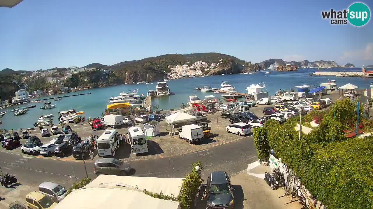 Ponza port webcam – Island of Ponza