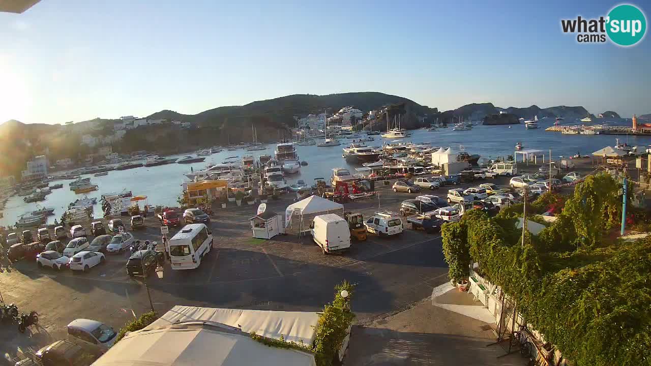 Webcam du port de Ponza – Île de Ponza