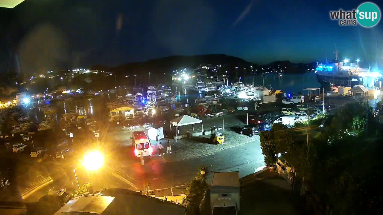 Insel Ponza Hafen webcam – Italien