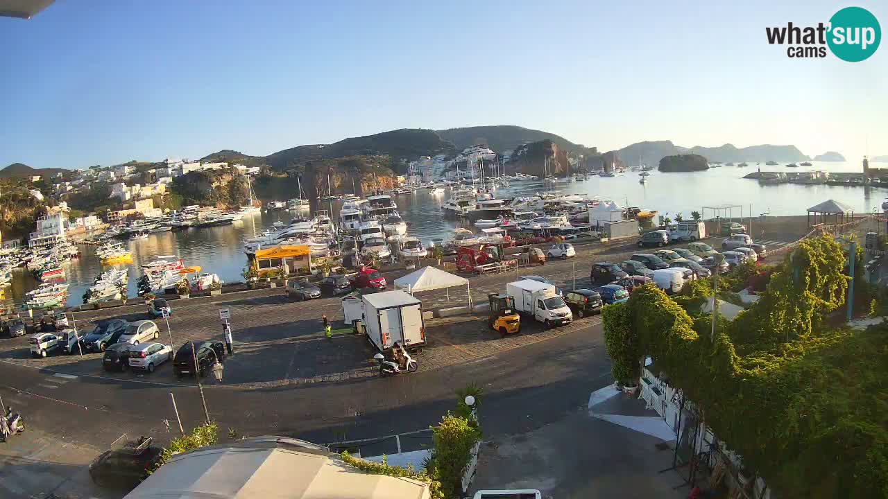 Ponza port webcam – Island of Ponza