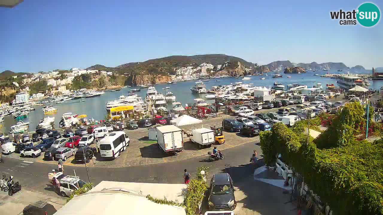 Ponza port webcam – Island of Ponza