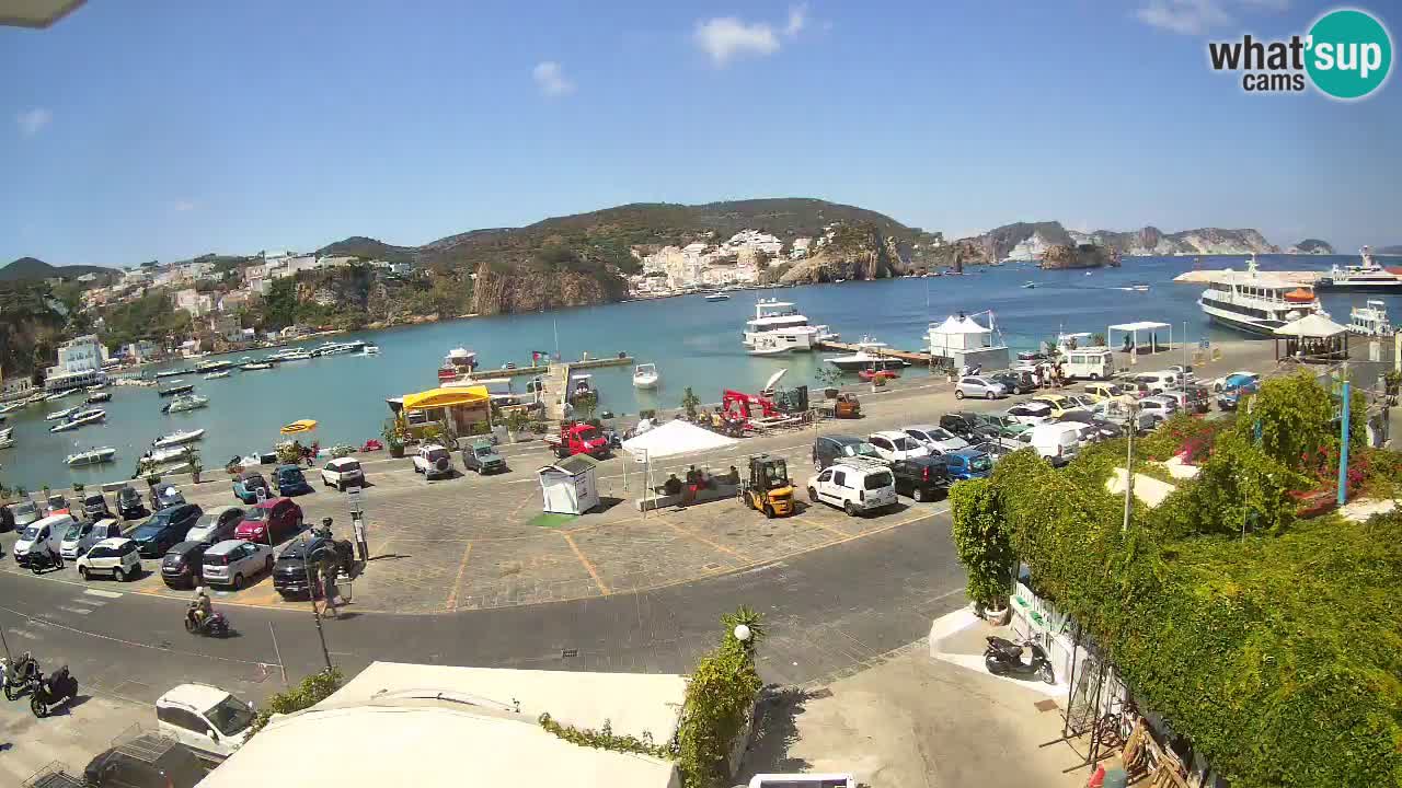 Webcam du port de Ponza – Île de Ponza
