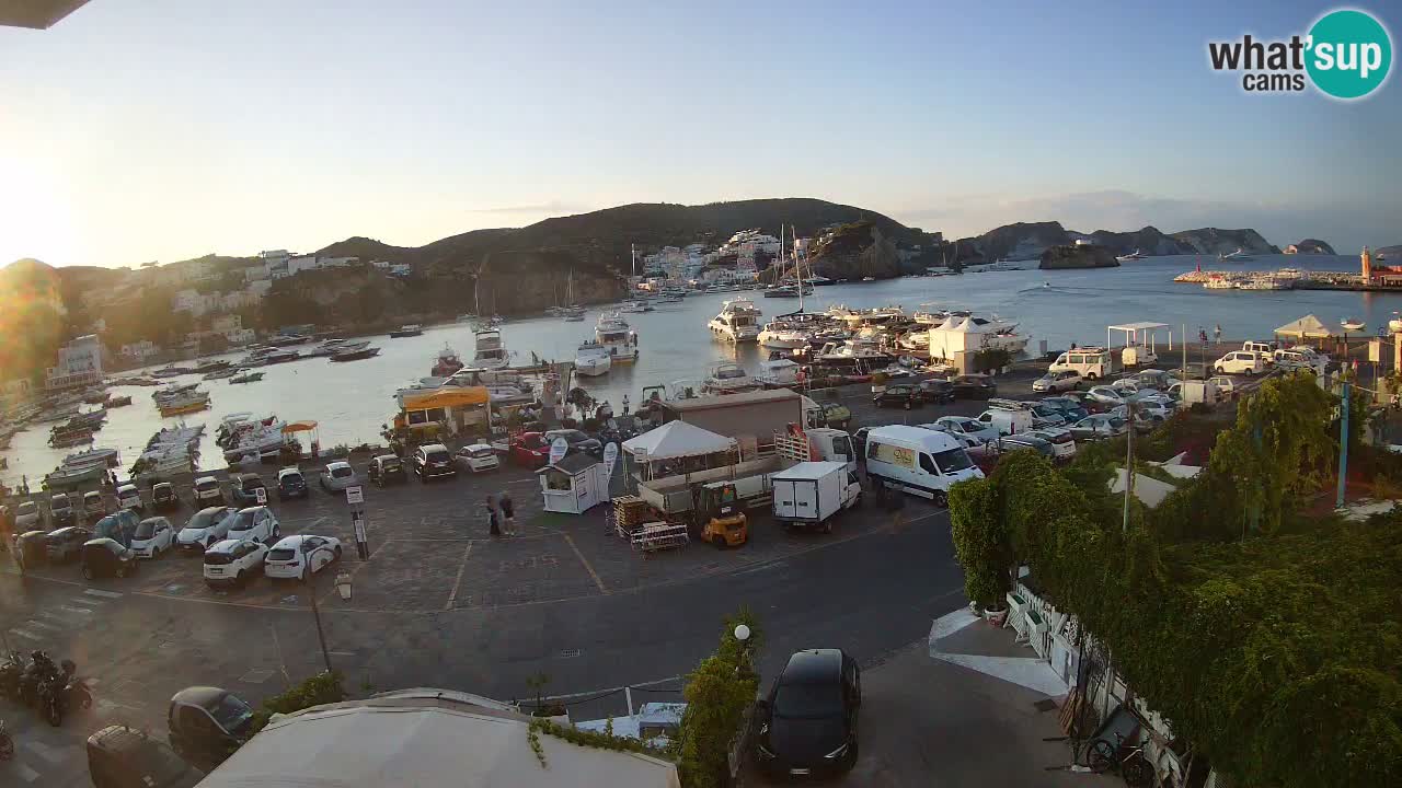 Ponza port webcam – Island of Ponza