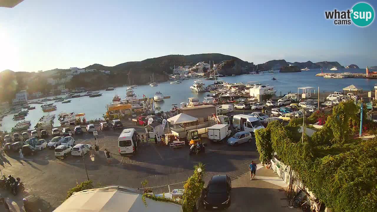 Ponza port webcam – Island of Ponza