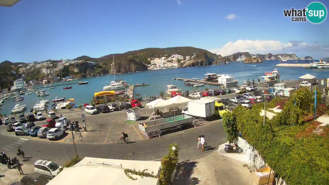 Web kamera luka Ponza – otok Ponza