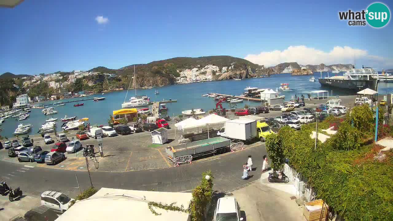 Web kamera luka Ponza – otok Ponza