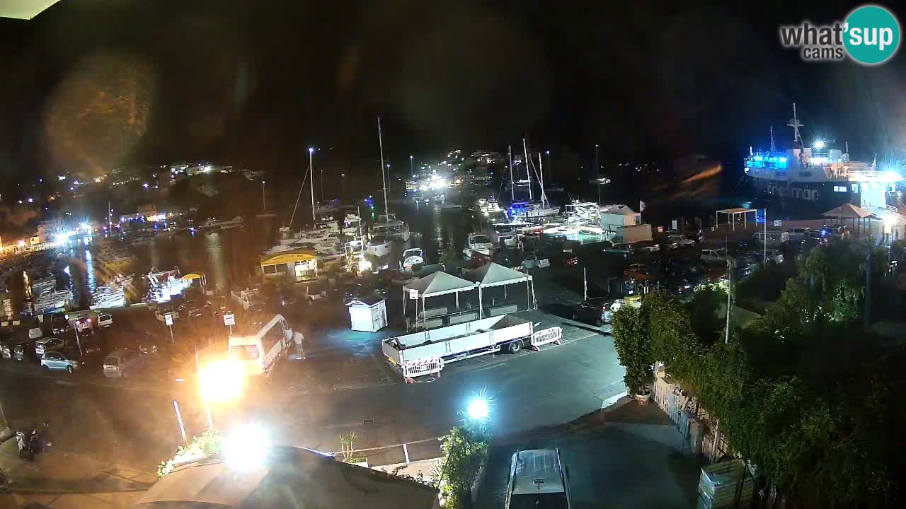 Pristanišče Ponza spletna kamera – Otok Ponza