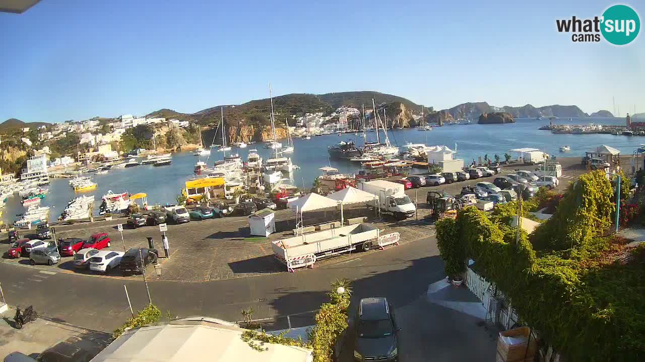 Webcam du port de Ponza – Île de Ponza