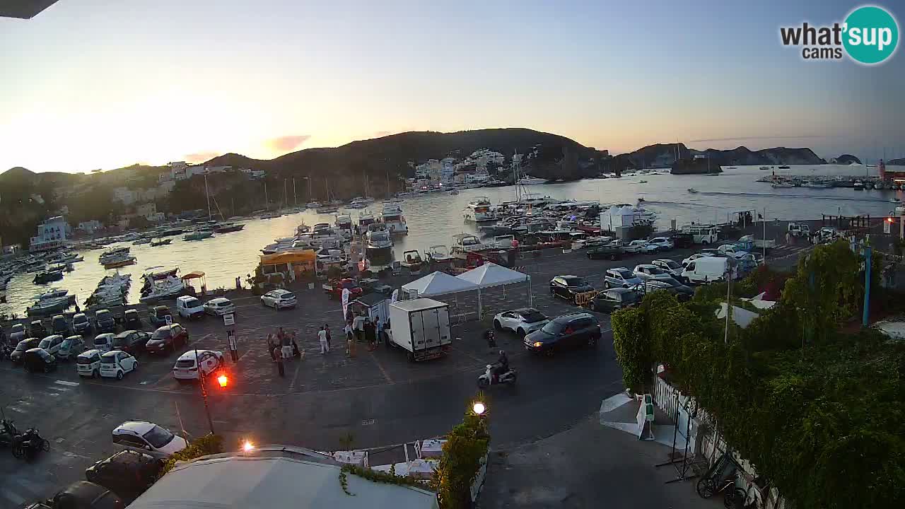 Ponza port webcam – Island of Ponza