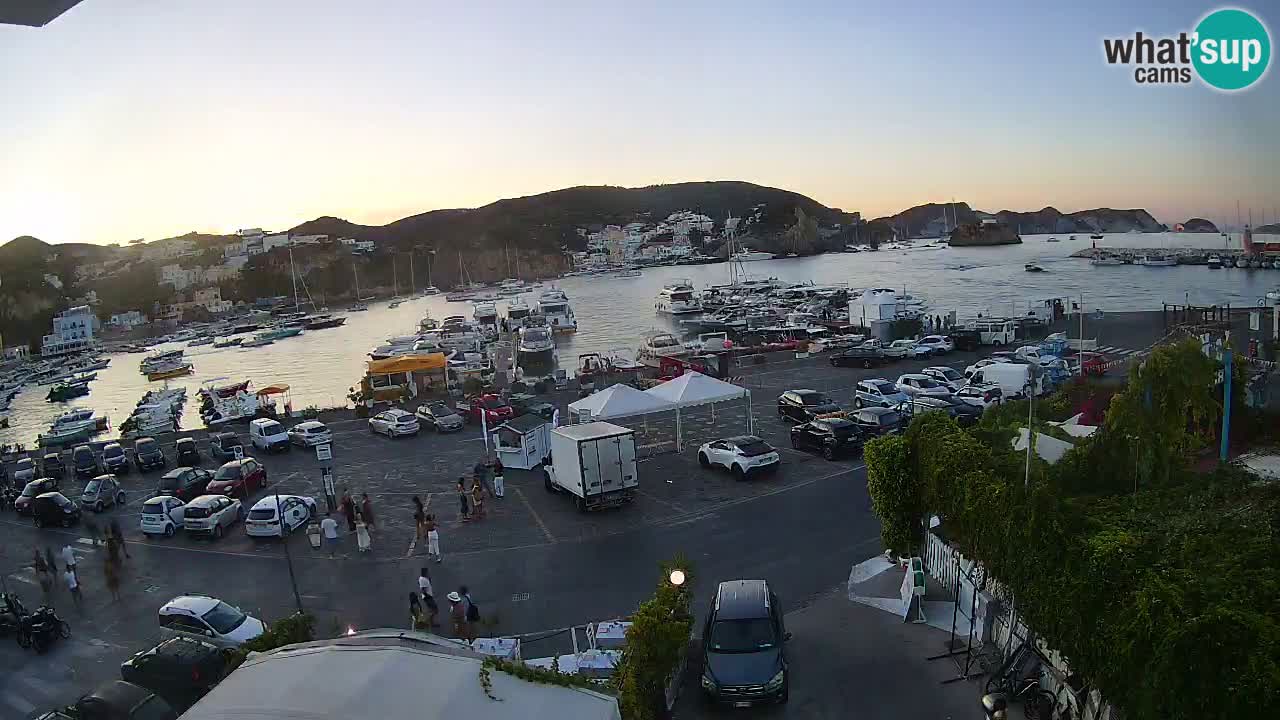 Ponza port webcam – Island of Ponza