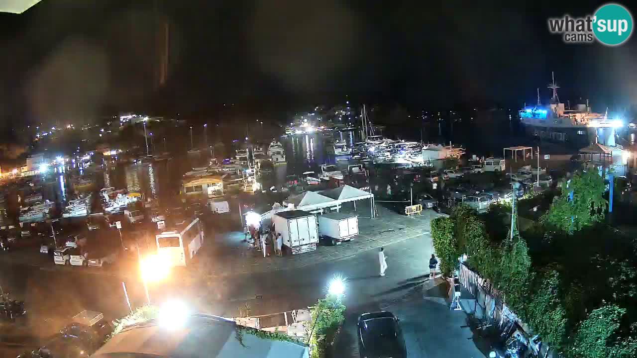 Insel Ponza Hafen webcam – Italien