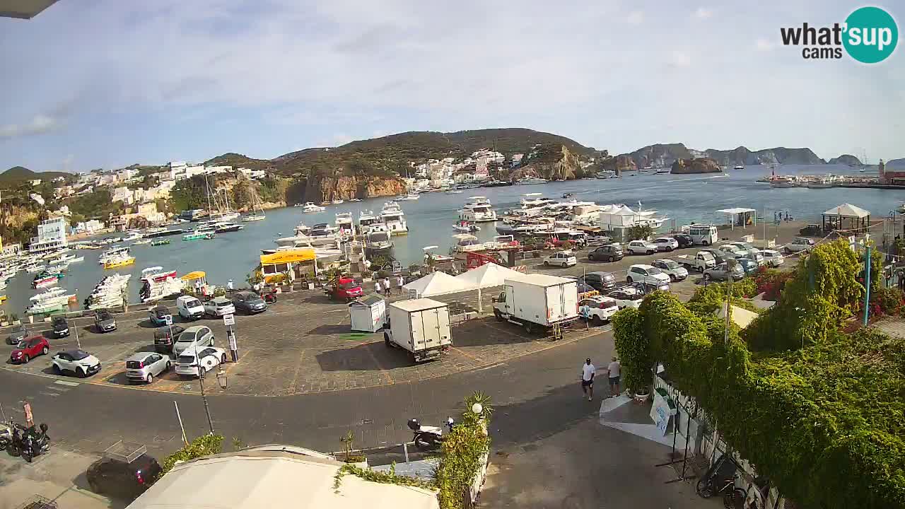 Ponza port webcam – Island of Ponza
