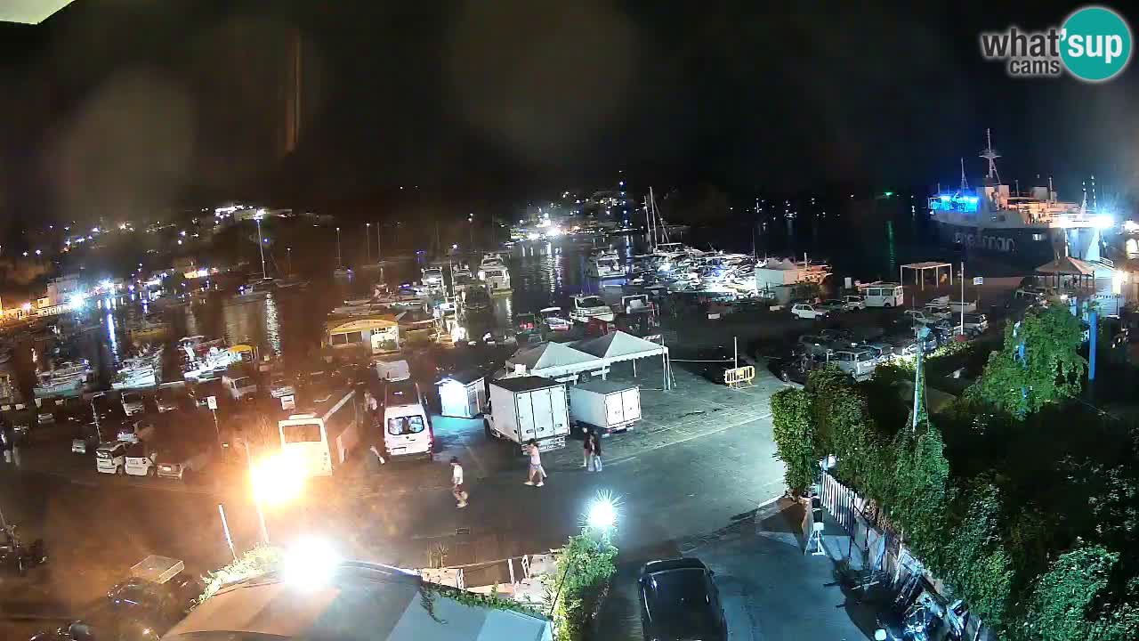 Webcam du port de Ponza – Île de Ponza