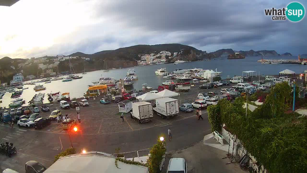 Web kamera luka Ponza – otok Ponza