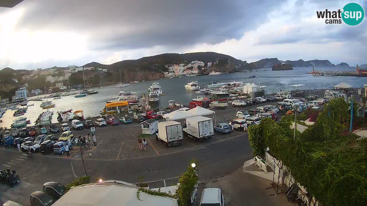 Ponza port webcam – Island of Ponza