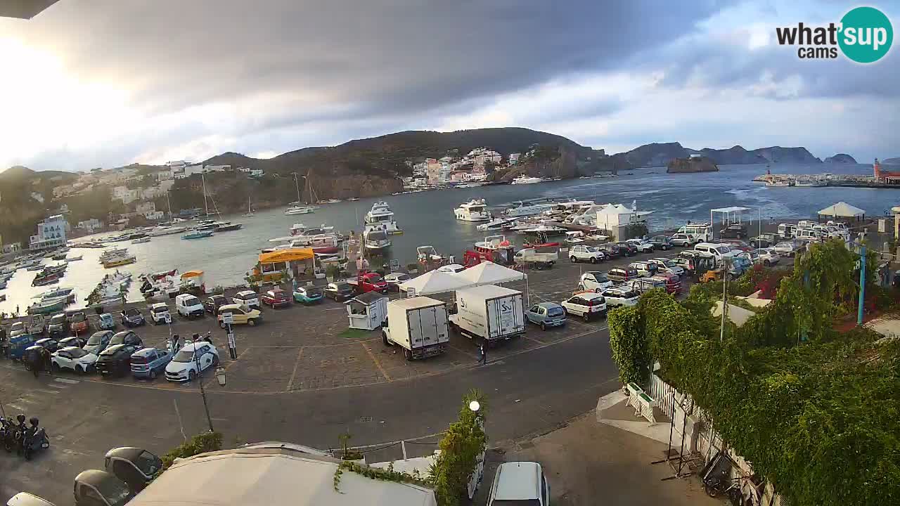 Webcam du port de Ponza – Île de Ponza