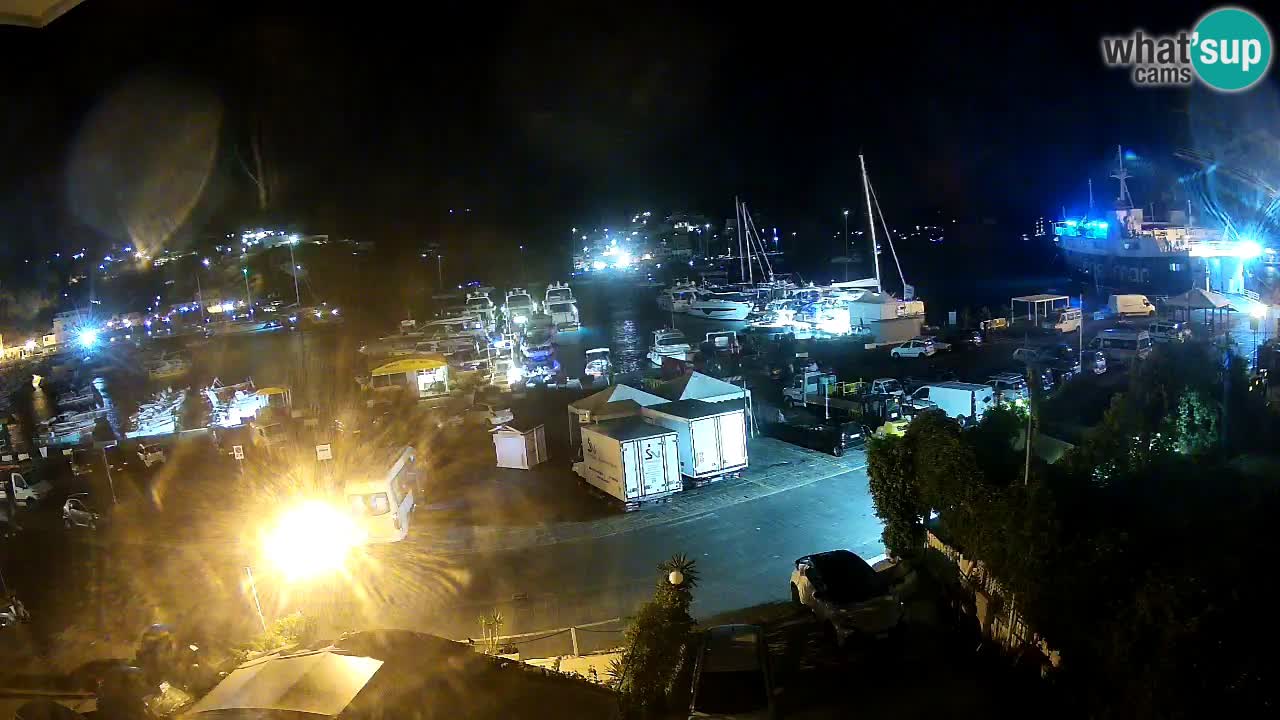 Insel Ponza Hafen webcam – Italien