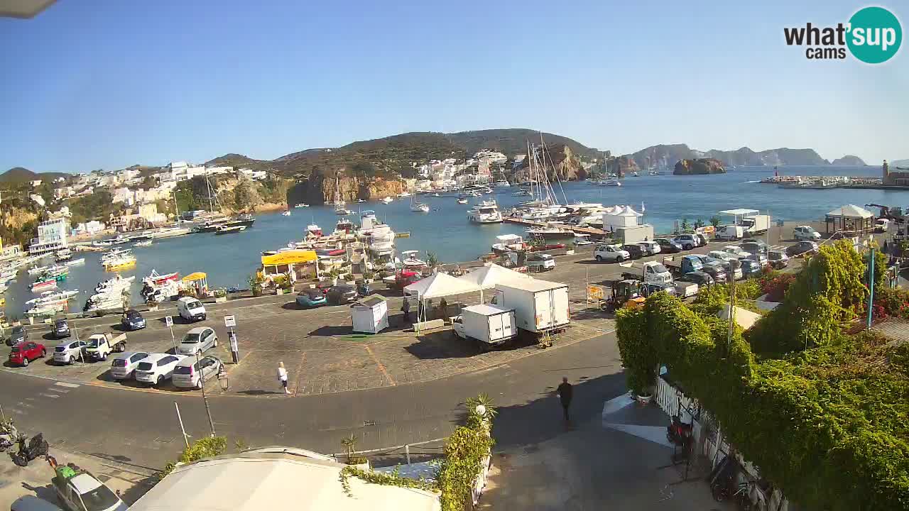 Web kamera luka Ponza – otok Ponza