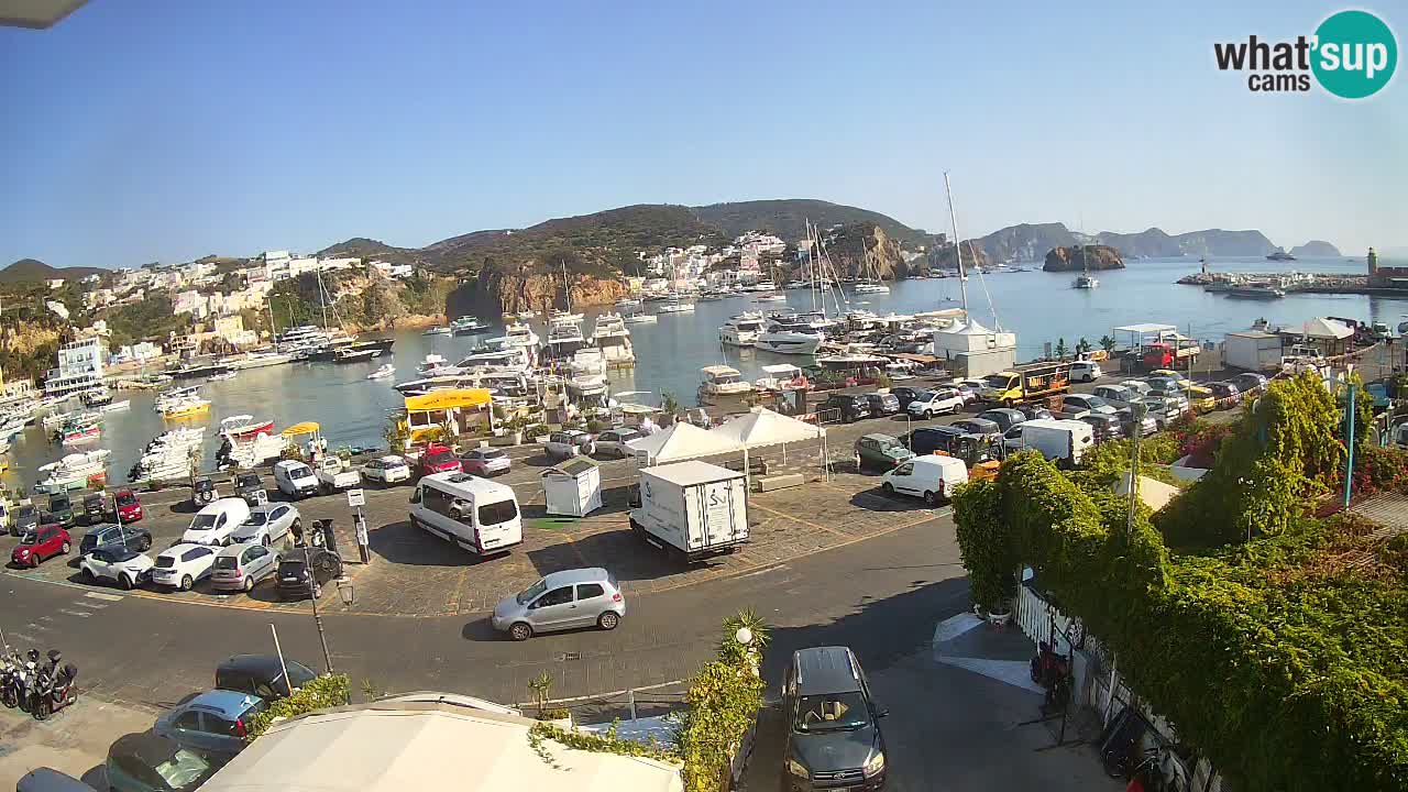Webcam du port de Ponza – Île de Ponza