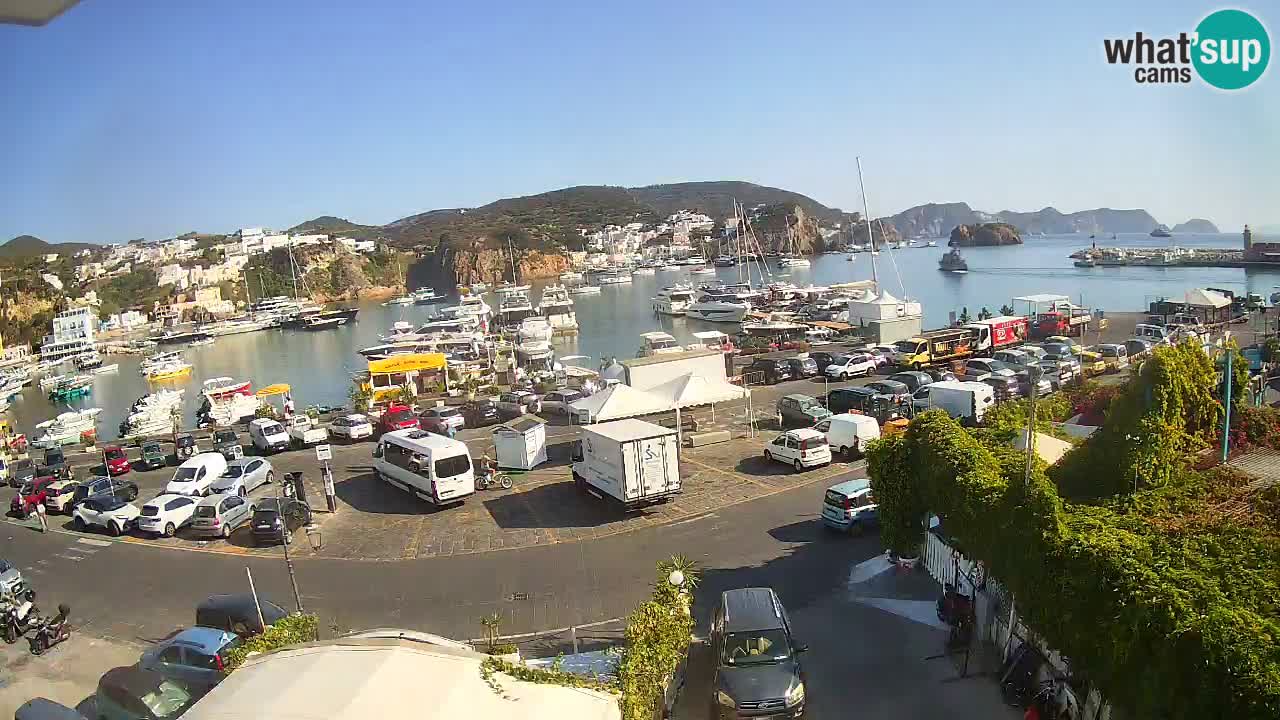 Webcam du port de Ponza – Île de Ponza