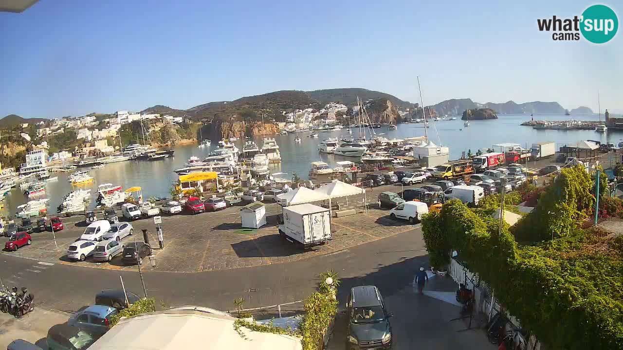 Web kamera luka Ponza – otok Ponza