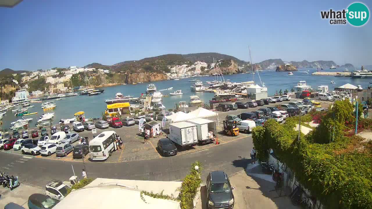 Web kamera luka Ponza – otok Ponza