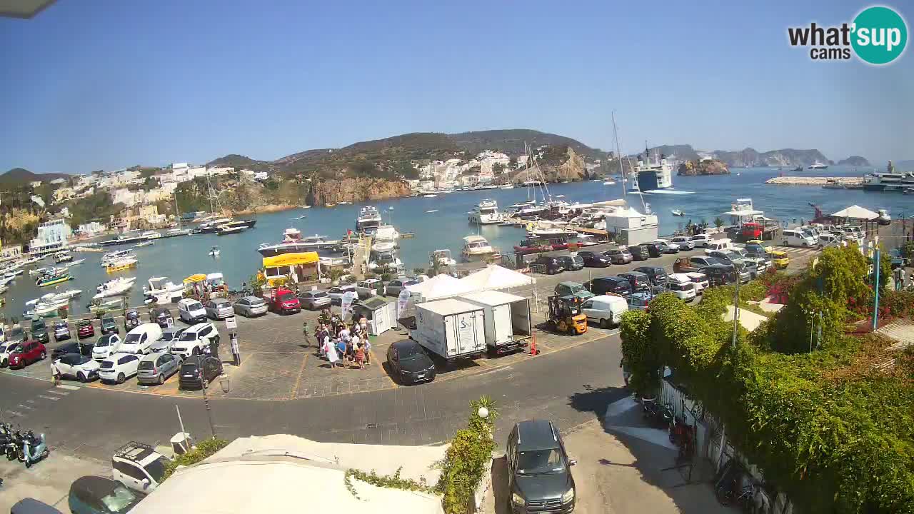Web kamera luka Ponza – otok Ponza