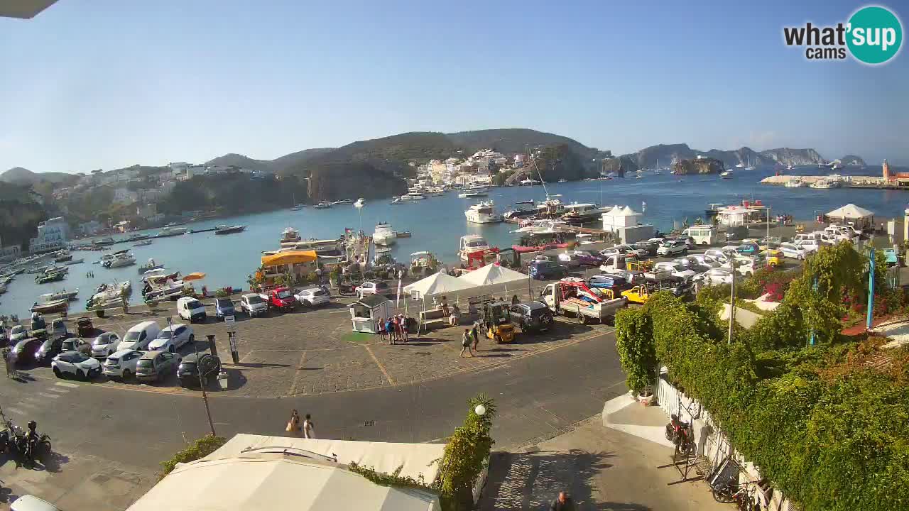 Ponza port webcam – Island of Ponza