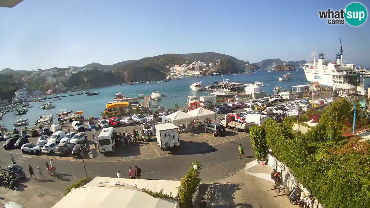Web kamera luka Ponza – otok Ponza