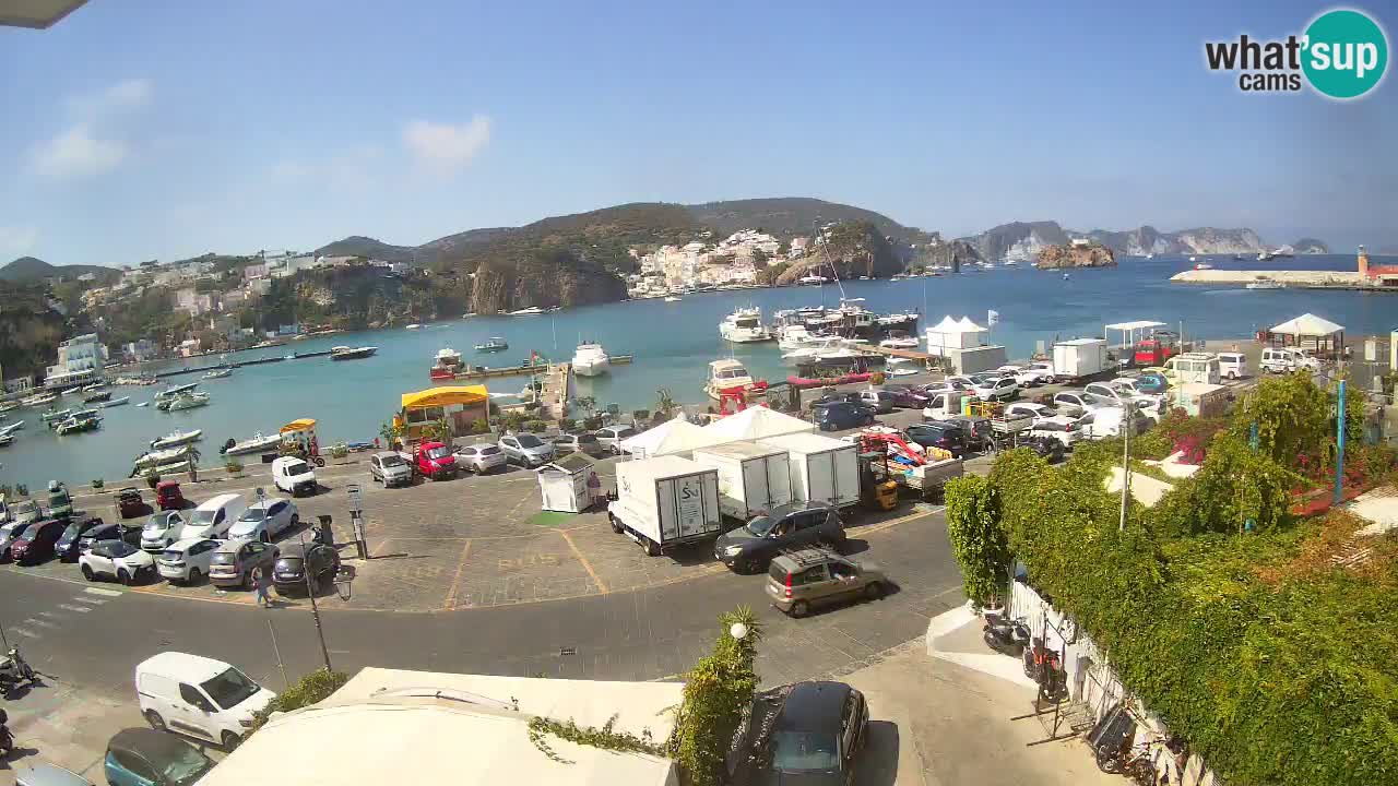 Ponza port webcam – Island of Ponza