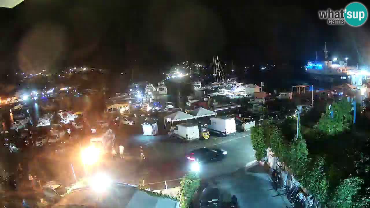 Pristanišče Ponza spletna kamera – Otok Ponza