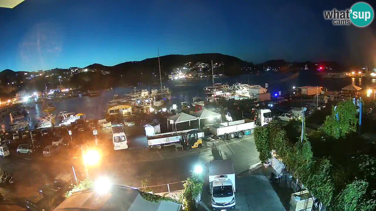 Insel Ponza Hafen webcam – Italien