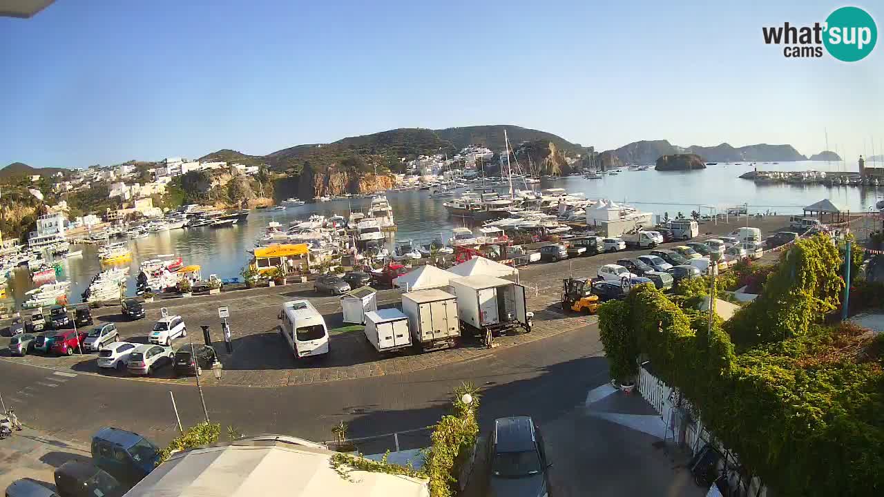 Ponza port webcam – Island of Ponza