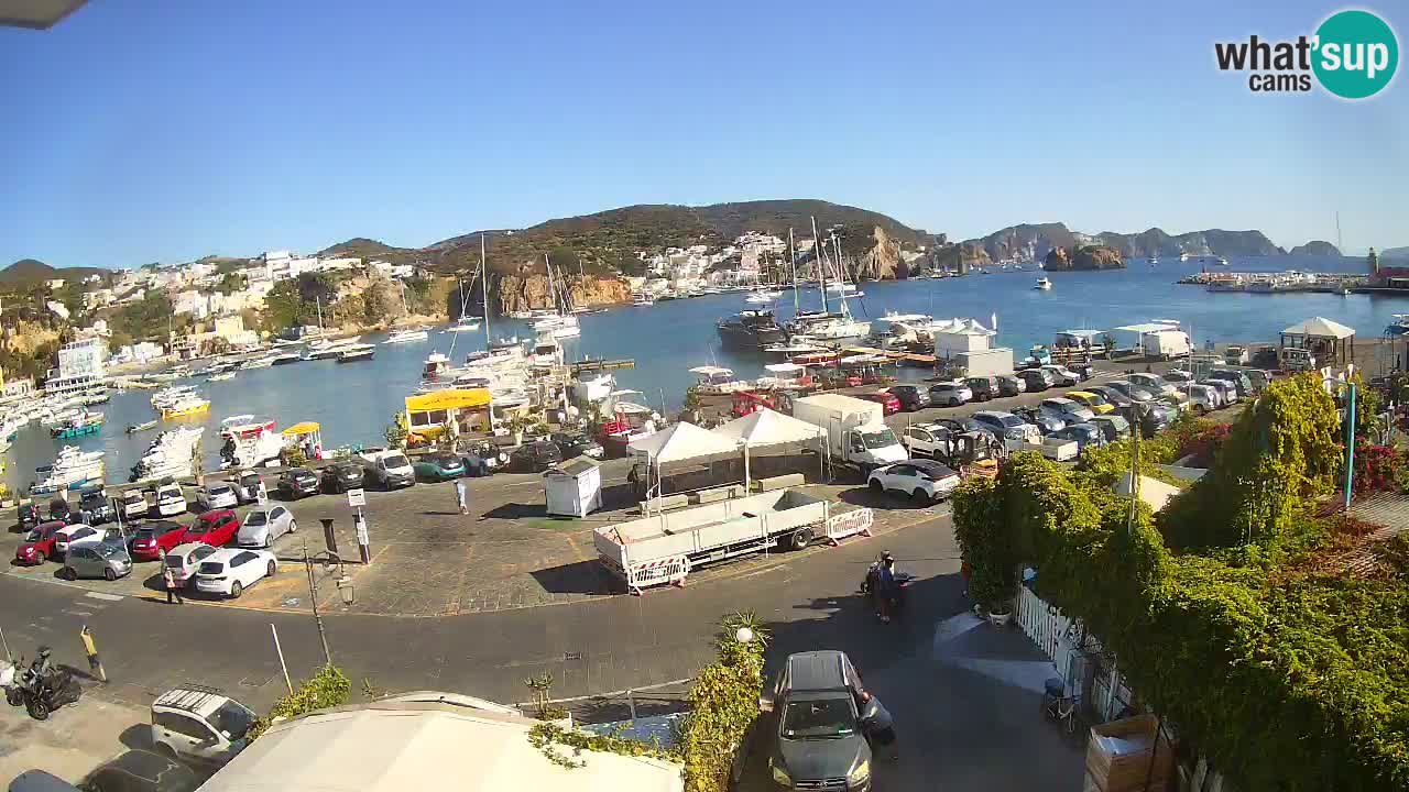 Ponza port webcam – Island of Ponza