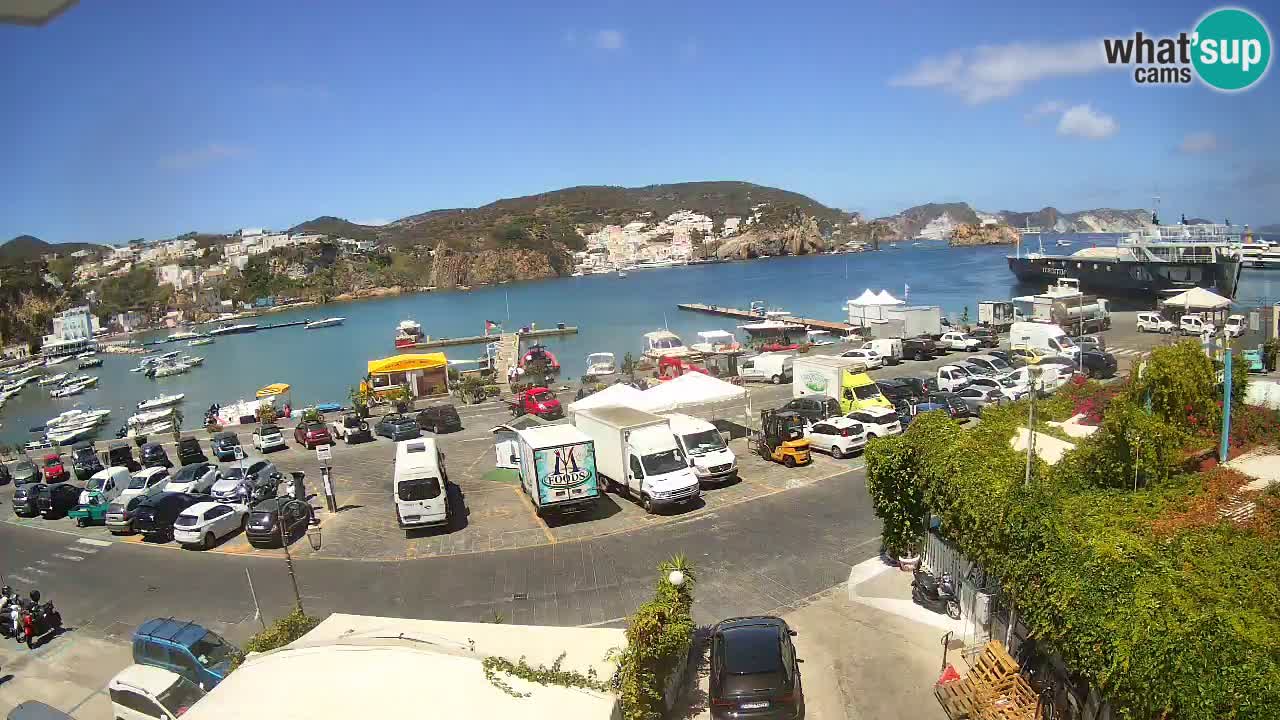 Ponza port webcam – Island of Ponza