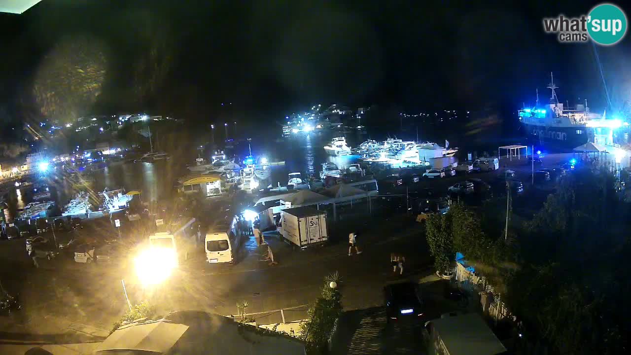 Insel Ponza Hafen webcam – Italien