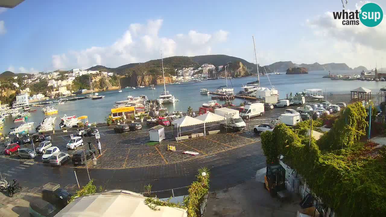 Ponza port webcam – Island of Ponza