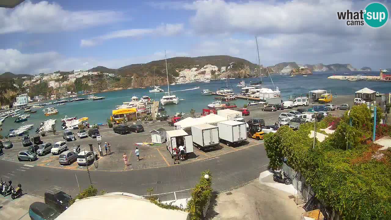 Ponza port webcam – Island of Ponza