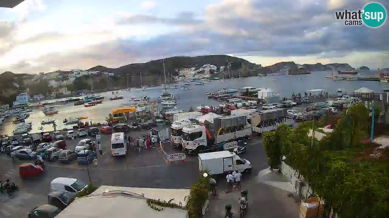 Webcam du port de Ponza – Île de Ponza