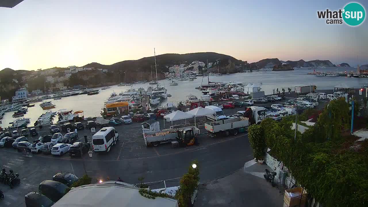 Web kamera luka Ponza – otok Ponza