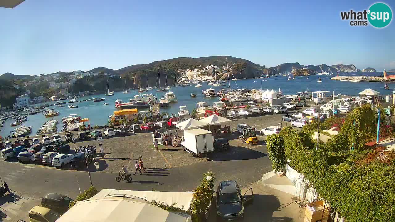 Web kamera luka Ponza – otok Ponza