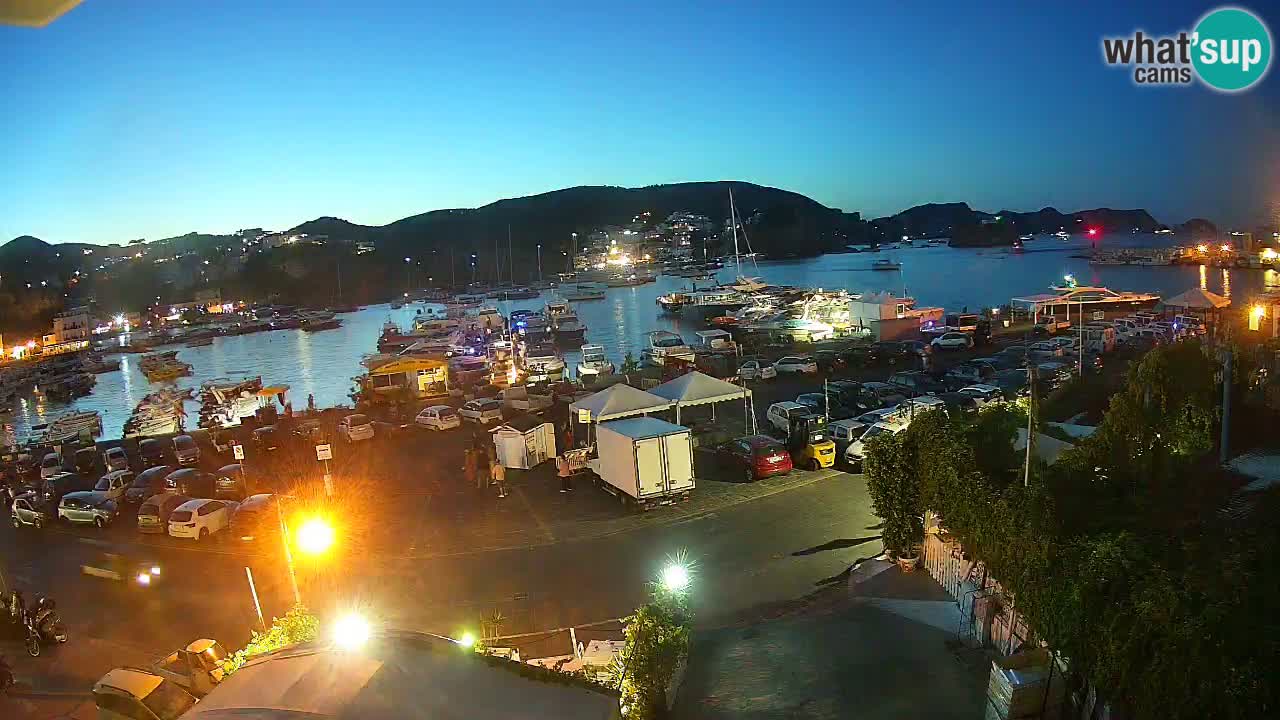 Ponza port webcam – Island of Ponza