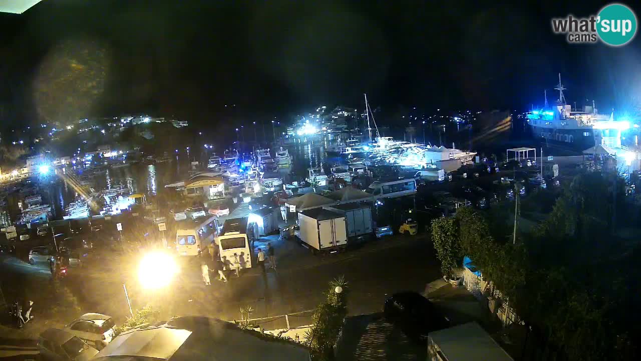 Pristanišče Ponza spletna kamera – Otok Ponza